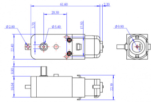 Giới thiệu về TT Geared Motor DC 6 V/200 RPM (dành cho mBot)