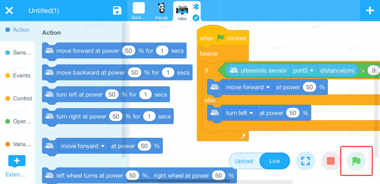 Mbot programming store