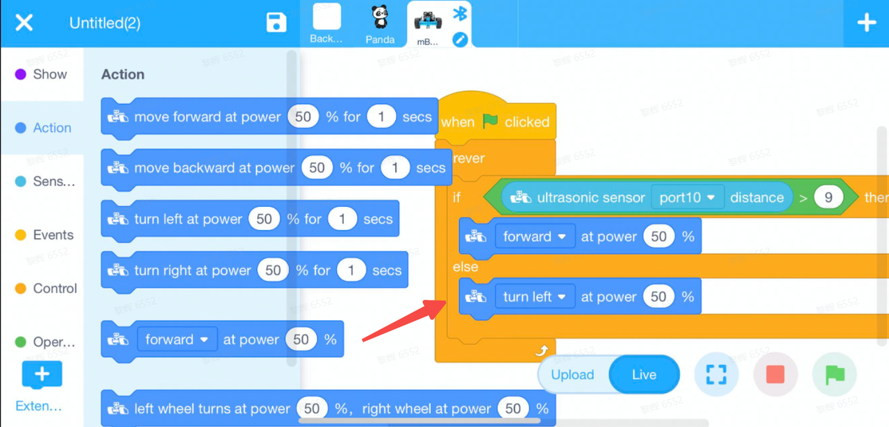 Lập trình mBot Ranger với App mBlock