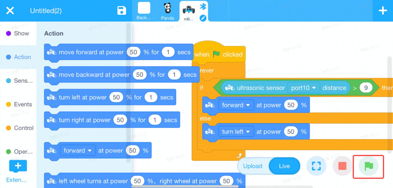 Lập trình mBot Ranger với App mBlock