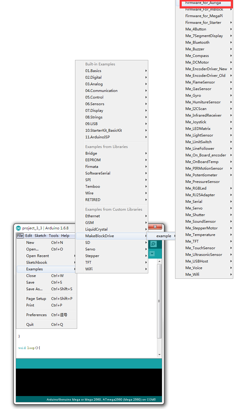 Makeblock arduino hot sale library