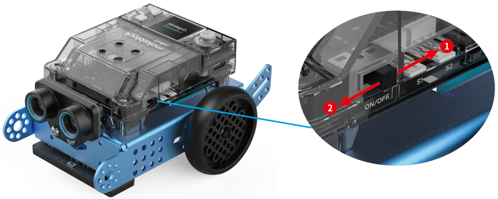 Sử dụng các chương trình cài đặt sẵn của mBot2/mBot Neo