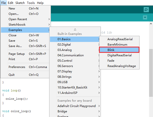 Lập trình mBot trong Arduino IDE