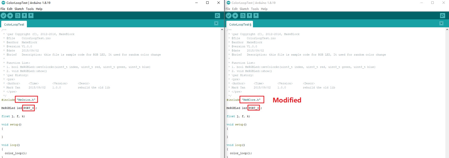 Lập trình mBot trong Arduino IDE